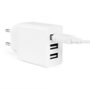 Orbegozo Cargador de Pared 1100 con 3 Puertos USB 3.4A